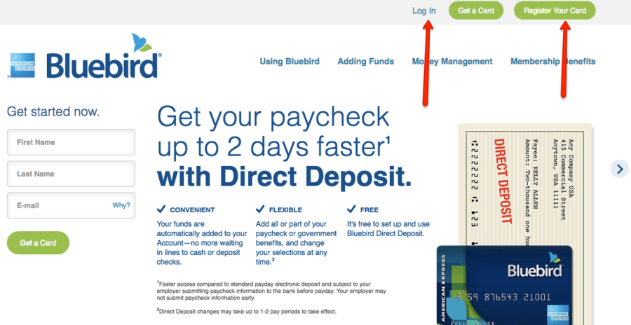 www.bluebird.com Account Login - American Express Bluebird Card Help
