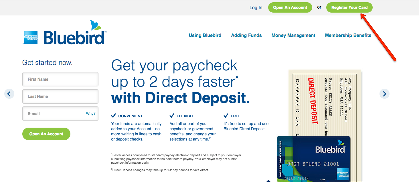 How To Check Bluebird Balance American Express Bluebird Card Help